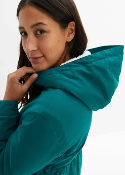 Veste de grossesse et de portage 3en1 avec doublure peluche