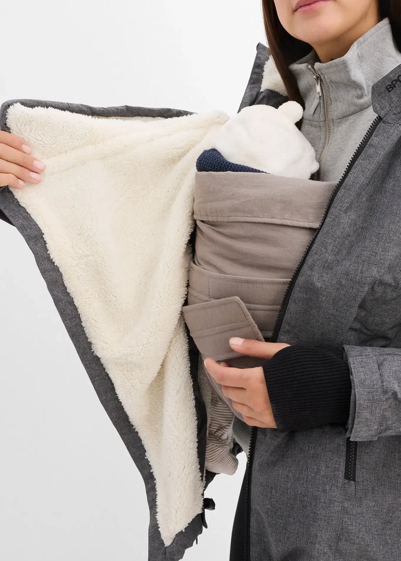 Veste de grossesse/portage 3en1 douillette