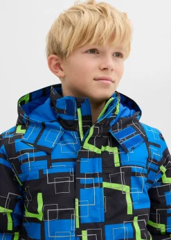 Veste de ski imperméable avec détails réfléchissants
