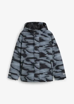 Veste de ski imperméable avec détails réfléchissants