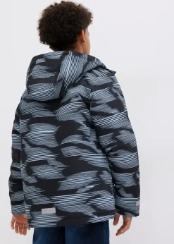 Veste de ski imperméable avec détails réfléchissants
