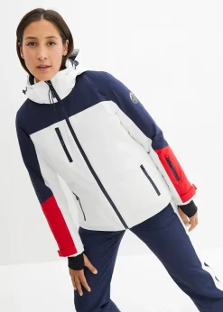 Veste de ski imperméable avec fentes d’aération