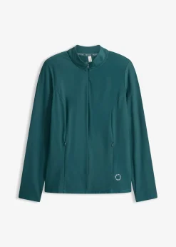 Veste de sport chaude à séchage rapide, demi-zip