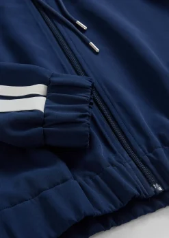 Veste de survêtement à rayures sportives