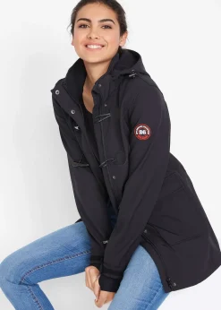 Veste duffel-coat softshell, imperméable
