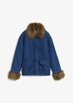 Veste en jean légèrement rembourrée