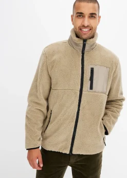 Veste en polaire peluche