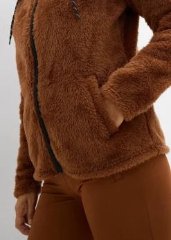 Veste en polaire peluche