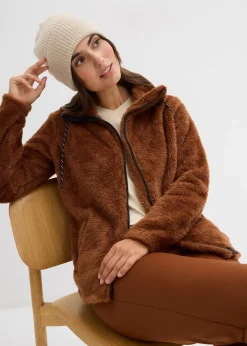 Veste en polaire peluche