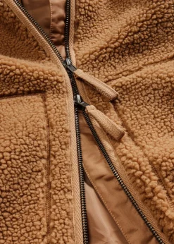 Veste en sherpa doublée