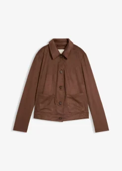 Veste en suédine