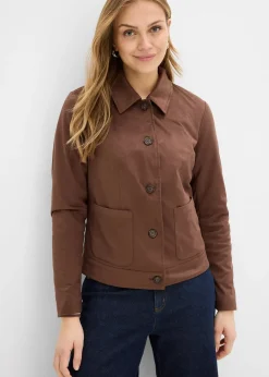 Veste en suédine