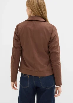Veste en suédine