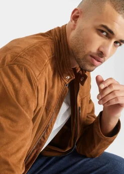 Veste en suédine