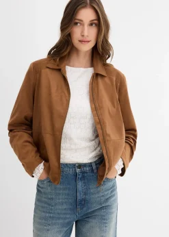 Veste en suédine