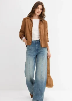 Veste en suédine