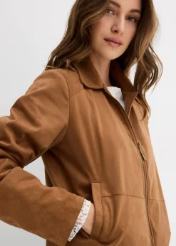 Veste en suédine