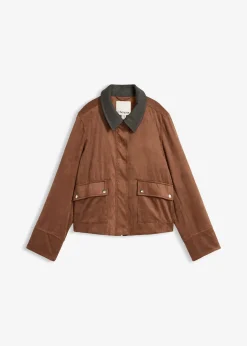Veste en suédine