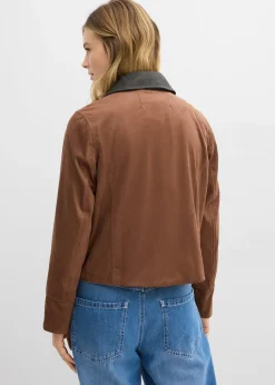 Veste en suédine