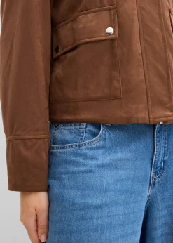 Veste en suédine