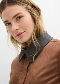 Veste en suédine