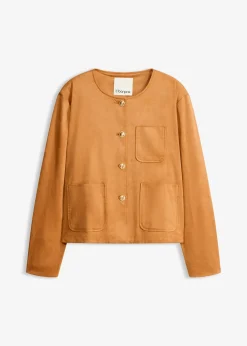 Veste en suédine