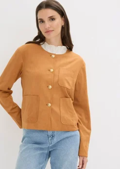 Veste en suédine