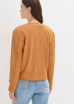 Veste en suédine