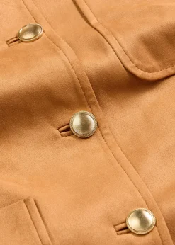 Veste en suédine
