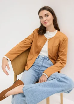 Veste en suédine