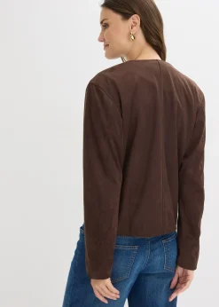Veste en suédine