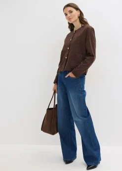 Veste en suédine