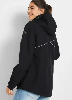 Veste imperméable à détails réfléchissants