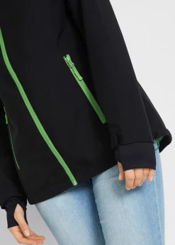 Veste imperméable à détails réfléchissants