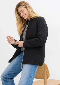 Veste longue matelassée