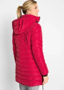 Veste longue matelassée, rembourrée