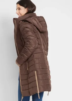 Veste longue matelassée, rembourrée