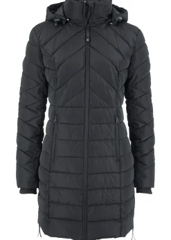 Veste longue matelassée, rembourrée