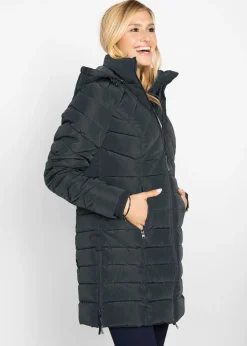 Veste longue matelassée, rembourrée