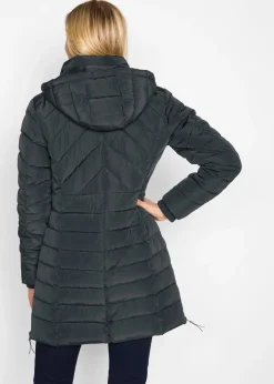 Veste longue matelassée, rembourrée
