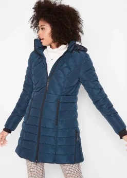 Veste longue matelassée, rembourrée