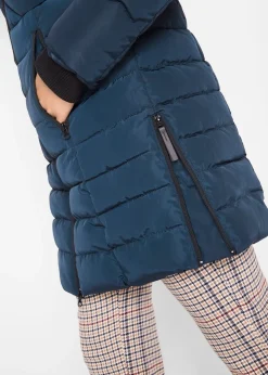 Veste longue matelassée, rembourrée