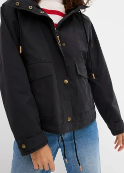 Veste mi-saison à capuche