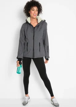 Veste outdoor fonctionnelle avec intérieur polaire peluche, imperméable