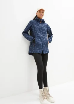 Veste softshell à motif floral, imperméable
