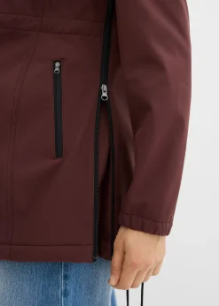 Veste softshell de grossesse et de portage, taille ajustable