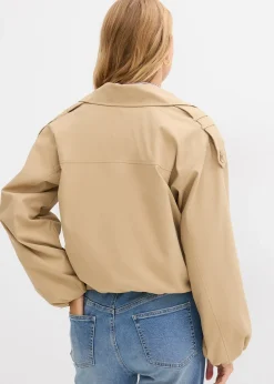 Veste trench courte
